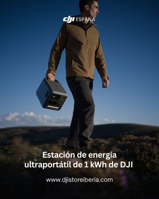 Lleva la energía a cualquier aventura con la nueva estación de energía ultraportátil de 1 kWh de DJI. El modelo DJI Power 1000 Mini te ofrece un rendimiento increíble para que nunca te quedes sin batería, sin importar dónde estés.

Ven a conocerla a nuestras tiendas físicas:

📍 Madrid Norte: Centro Comercial La Vaguada 
📍 Madrid Sur: Centro Comercial Westfield Parquesur
📍 Barcelona: Centro Comercial Westfield La Maquinista
📍 Donostia / San Sebastián: Centro Comercial Garbera

🌐 Descubre más detalles en: www.djistoreiberia.com