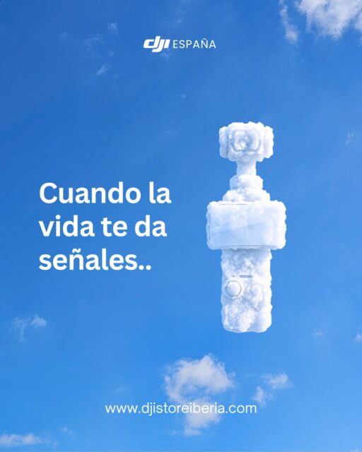¿El universo te está mandando señales? ☁️☕️💧 ¡Es hora de prestarles atención!

Lleva la calidad de tus videos a otro nivel con la nueva DJI Osmo Pocket 4. Su diseño ultracompacto y su estabilización profesional la convierten en la cámara perfecta para acompañarte a todos lados y capturar tu día a día.

¡Tenemos stock inmediato! Deja de buscar señales y ven por la tuya a nuestras tiendas físicas para empezar a crear hoy mismo:

📍 Madrid Norte: Centro Comercial La Vaguada 
📍 Madrid Sur: Centro Comercial Westfield Parquesur
📍 Barcelona: Centro Comercial Westfield La Maquinista
📍 Donostia / San Sebastián: Centro Comercial Garbera

🌐 También puedes adquirirla en línea: www.djistoreiberia.com

#DJIEspaña #OsmoPocket4 #DJIStoreIberia #Vlog #CreadoresDeContenido
