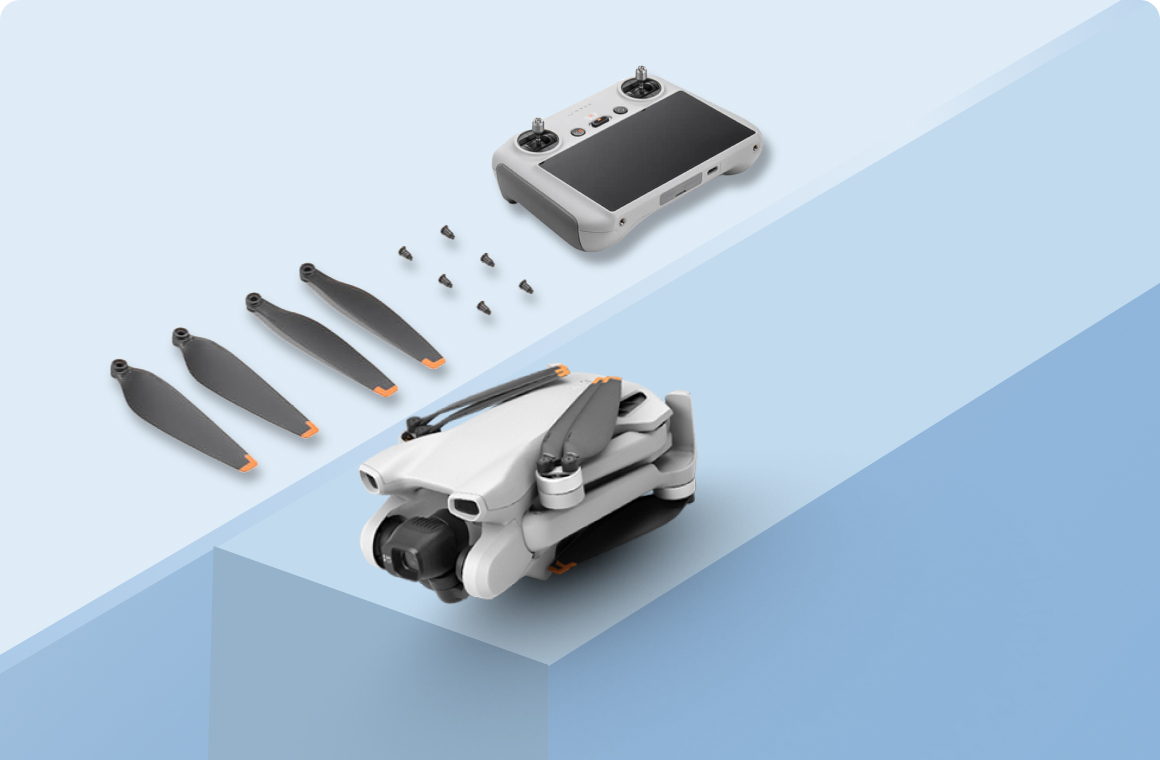 DJI Mini 3 Pack Vuela Más (DJI RC)